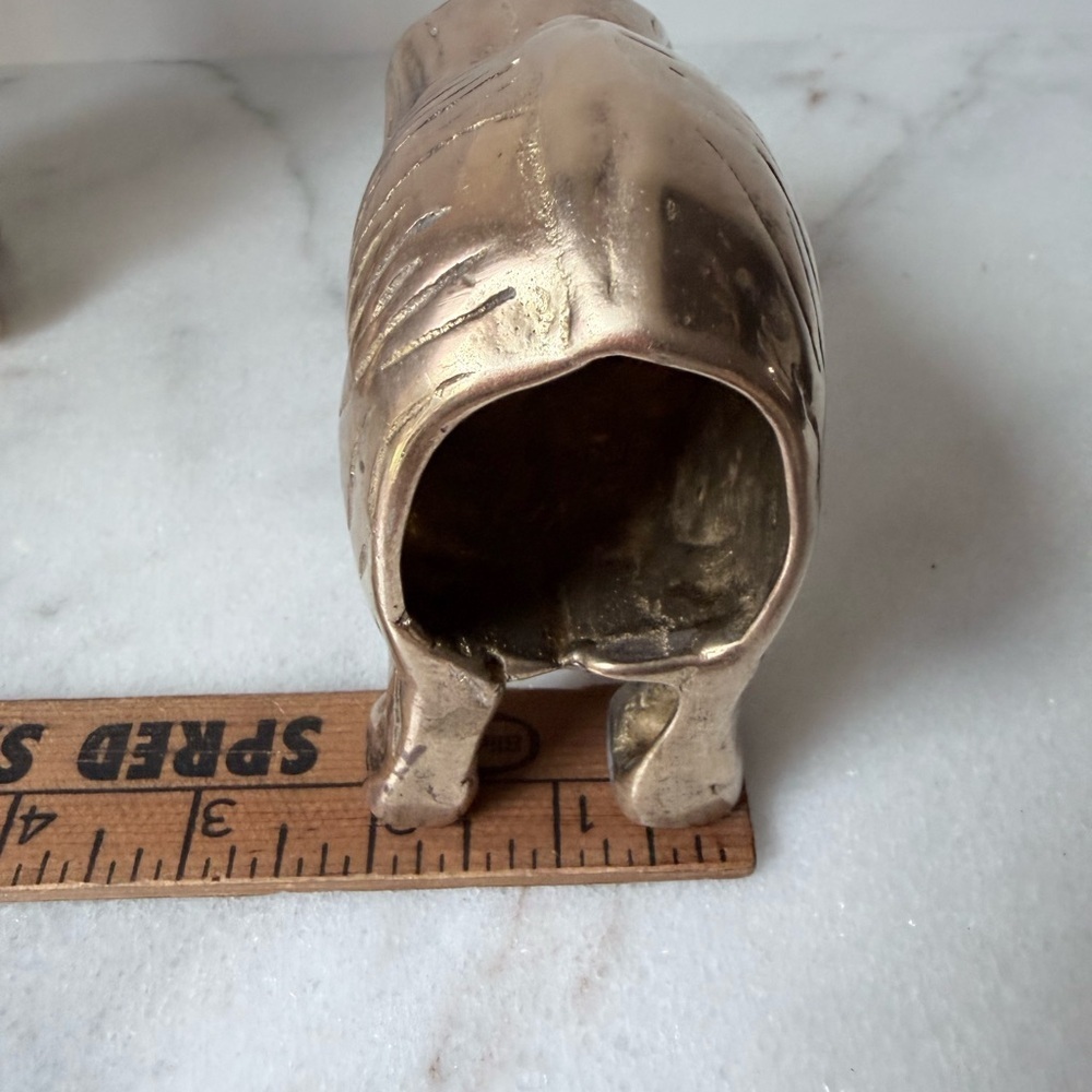 Gold Elephant Bookends brass - Picture 10 of 10